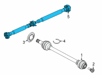 OEM 2021 BMW X6 DRIVE SHAFT AUTOMATIC TRANSM Diagram - 26-10-8-689-548