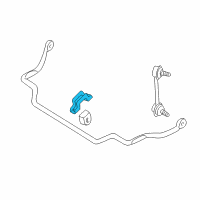 OEM 2002 Infiniti Q45 Clamp-Stabilizer Diagram - 54614-AG000