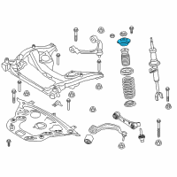 OEM 2014 BMW 535i xDrive Guide Support Diagram - 31-30-6-863-295