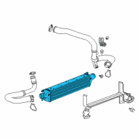 OEM 2018 Chevrolet Trax Intercooler Diagram - 95465727