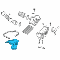 OEM Honda Civic Tube, Air Inlet Diagram - 17243-5BF-A00