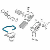 OEM 2017 Honda Civic Seal Assy., Air In. Diagram - 17244-5BF-A01