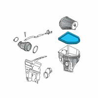 OEM 2020 Dodge Challenger Seal-Air Cleaner Diagram - 5038836AC