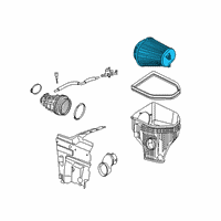 OEM 2021 Dodge Challenger Air Diagram - 68424622AA