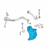 OEM Toyota GR Supra Knuckle Diagram - 43211-WAA01