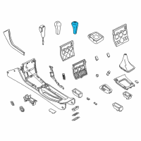 OEM 1996 BMW Z3 Gearshift Knob, Leather/Wood Ring/5-Speed Diagram - 25-11-1-434-004