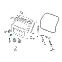 OEM 2013 Jeep Grand Cherokee Switch-FLIPPER Window Diagram - 68083081AA