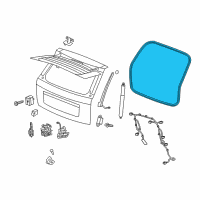 OEM Jeep Grand Cherokee W/STRIP-LIFTGATE Diagram - 55399229AF