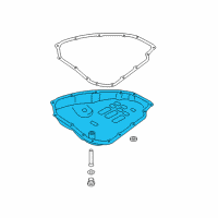 OEM 2018 Nissan Versa Pan Assy-Oil Diagram - 31390-3JX1A