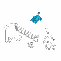 OEM 2020 Lexus LS500h Tank Assembly, Inverter Diagram - G91H0-50010