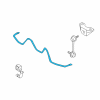 OEM 2005 Infiniti Q45 Stabilizer-Rear Diagram - 56230-AR000