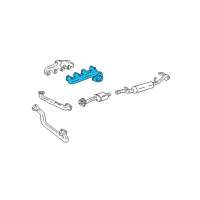 OEM 1996 Chevrolet C1500 Manifold Diagram - 12557359