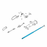 OEM 1997 Chevrolet Express 1500 Steering Shaft Assembly Diagram - 26048831