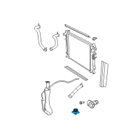 OEM Jeep THRMOSTAT Diagram - 68273161AA