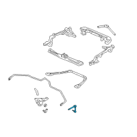OEM 2002 Acura NSX Link Assembly, Left Rear Diagram - 52320-SL0-013