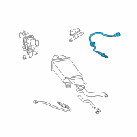 OEM 2004 Scion xB Oxygen Sensor Diagram - 89465-52200