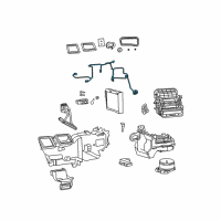 OEM 2011 Ram 3500 Wiring-A/C And Heater Diagram - 68048906AA