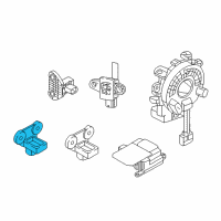 OEM 2019 Nissan Maxima Sensor-Side AIRBAG, RH Diagram - 98830-5NA6A