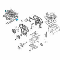 OEM 2009 Nissan 370Z Gasket-Adapter Diagram - 16175-JK21A