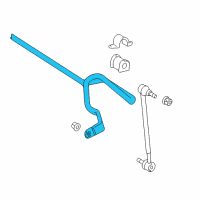 OEM 2011 Toyota Camry Stabilizer Bar Diagram - 48811-06050