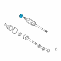 OEM 1993 Toyota Celica Deflector Diagram - 43247-33010