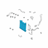 OEM Intercooler Diagram - 7C3Z-6K775-C