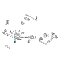 OEM 2008 Honda Civic Bushing, Gear Box Mounting Diagram - 53685-SMG-E01