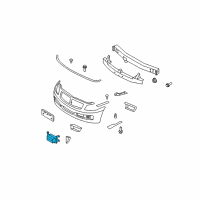 OEM 2008 Infiniti G35 Distance Sensor Assembly Diagram - 28437-1NA2A