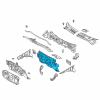 OEM Scion xA Insulator Diagram - 55210-52140