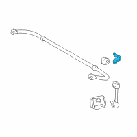 OEM 2015 Lexus RX350 Bracket, Rear STABILIZER Diagram - 48832-48060