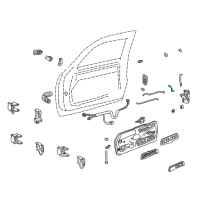 OEM Chevrolet Tahoe Rod Diagram - 15991699