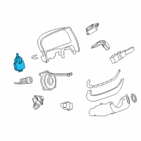 OEM Chevrolet Captiva Sport Sensor Asm-Steering Angle Diagram - 22880598