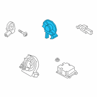 OEM 2020 Ford Escape Side Sensor Diagram - JX7Z-14B345-A