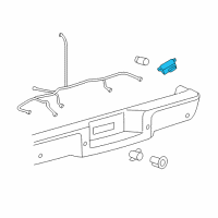 OEM 2004 Ford F-150 Heritage Module Diagram - 4L3Z-15K866-AA