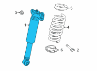 OEM 2022 Cadillac CT5 Shock Diagram - 84782711