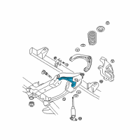 OEM 2006 Dodge Ram 1500 BUSHING-Control Arm Diagram - 5290759AC