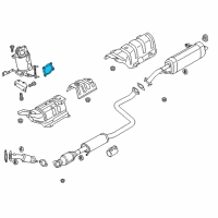 OEM 2019 Hyundai Elantra Gasket-Catalyst Case Diagram - 28535-03BB4