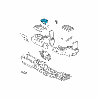 OEM Chrysler Bezel-Gear Shift Indicator Diagram - 4685891AF