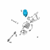 OEM Kia Rio Motor Assembly Diagram - 56330H8000