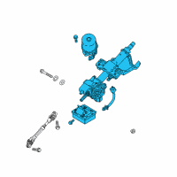 OEM 2019 Kia Rio Column Assembly-Steering Diagram - 56310J0600