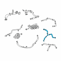 OEM 2020 GMC Sierra 1500 Hoses Diagram - 12687164