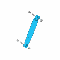 OEM 2019 Nissan Titan XD Shock Absorber Kit-Rear, RH Diagram - E6200-EZ81A