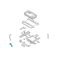 OEM Ford Handle Diagram - YS4Z-61502B62-AAA