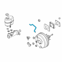 OEM 2004 Dodge Durango Hose-Brake Booster Vacuum Diagram - 52022050AB