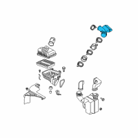 OEM 2005 Kia Spectra Hose-Air Intake Diagram - 281392D250