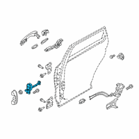 OEM 2022 Kia Telluride Checker Assembly-Rear Do Diagram - 77980S9000