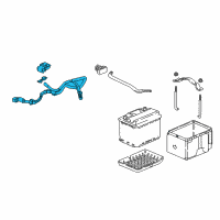 OEM 2020 Honda Accord Cable Assy., Starter Diagram - 32410-TVC-A10
