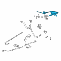 OEM Ford Explorer Tube Assembly Diagram - 6L2Z-9E498-A