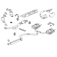 OEM Buick LaCrosse Connector Pipe Gasket Diagram - 13267274