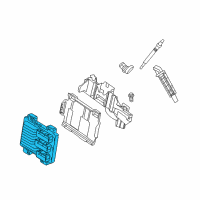 OEM 2019 Chevrolet Express 3500 ECM Diagram - 55485591